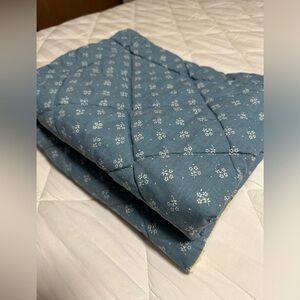 Set of 2 Burlington Laura Ashley Blue Floral Pillow Shams